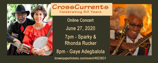 50th Anniversary Concert Series – Sparky & Rhonda Rucker and Gaye Adegbalola