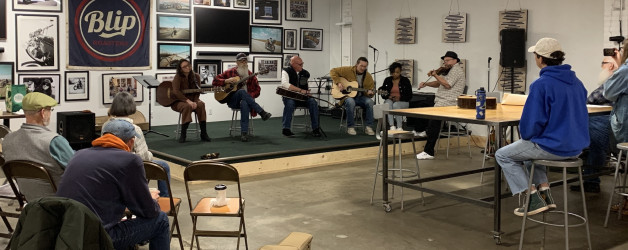 Song Circle at Blip Roasters